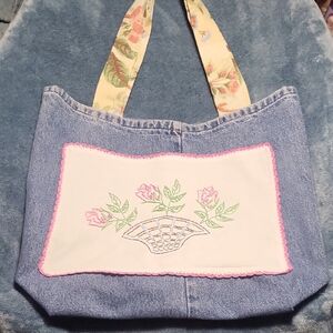 Denim Tote Bag